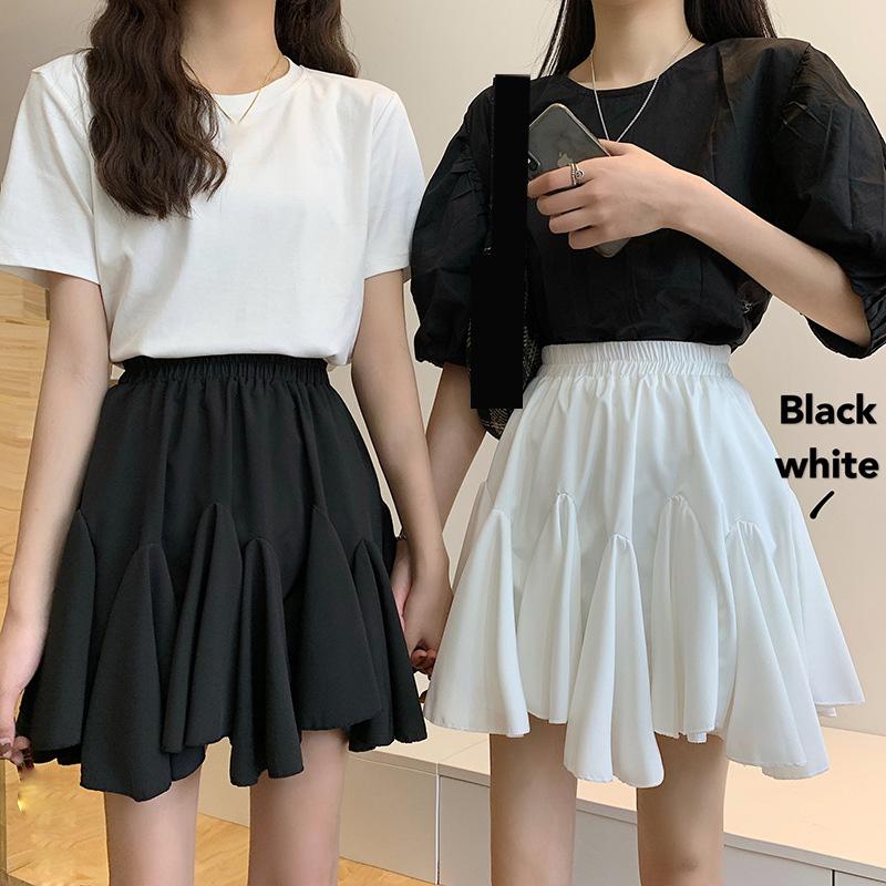 Skirts 2021 Black White Chiffon Summer Mini Shorts Skirt Women Fashion Korean High Waist Tutu Pleated Sun School Female
Skirts 2021 Black White Chiffon Summer Mini Shorts Skirt Women Fashion Korean High Waist Tutu Pleated Sun School Female