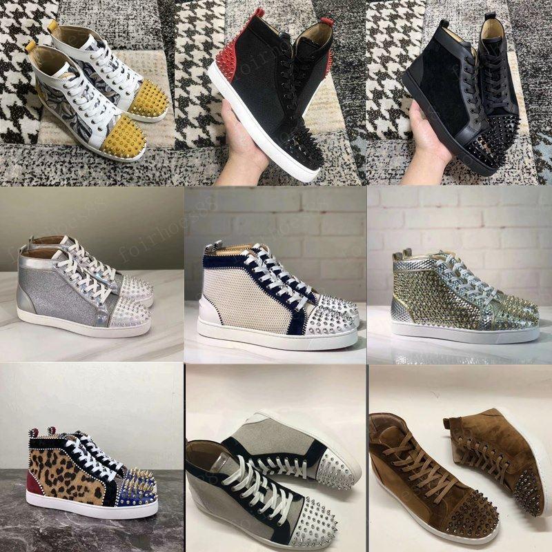 new womens mens shoes studded spikes fashion red suede leather mens womens flat bottoms shoes party lovers sneakers size 36-47 with box, Black
new womens mens shoes studded spikes fashion red suede leather mens womens flat bottoms shoes party lovers sneakers size 36-47 with box, Black