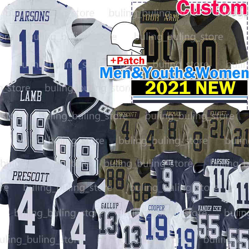 7 Trevon Diggs Football Jersey 4 Dak Prescott Micah Parsons DallasCowboysCeeDee Lamb 88 Troy Aikman Ezekiel Elliott Amari Cooper Leighton Vander Esch Smith, Custom women+patch
7 Trevon Diggs Football Jersey 4 Dak Prescott Micah Parsons DallasCowboysCeeDee Lamb 88 Troy Aikman Ezekiel Elliott Amari Cooper Leighton Vander Esch Smith, Custom women+patch