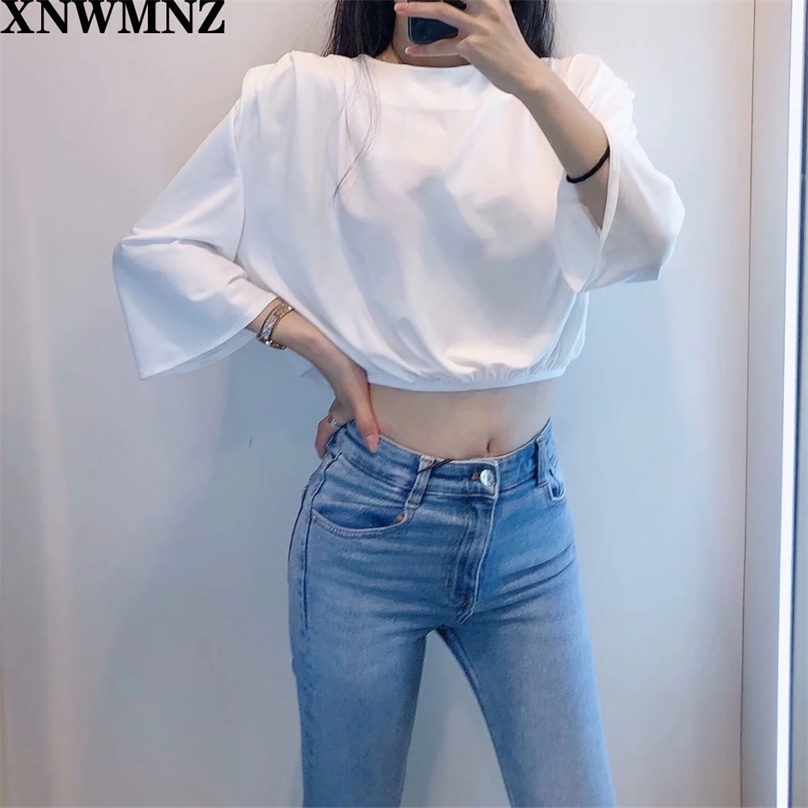 Light blue-top with shoulder pads Round neck top featuring sleeves pronounced pleat detail elastic hem 210520, Red
Light blue-top with shoulder pads Round neck top featuring sleeves pronounced pleat detail elastic hem 210520, Red