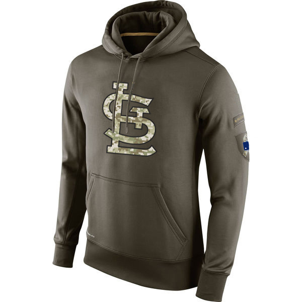 St. Louis Cardinals Men Sweatshirt Olive Salute To Service KO Performance Baseball Hoodie
St. Louis Cardinals Men Sweatshirt Olive Salute To Service KO Performance Baseball Hoodie
