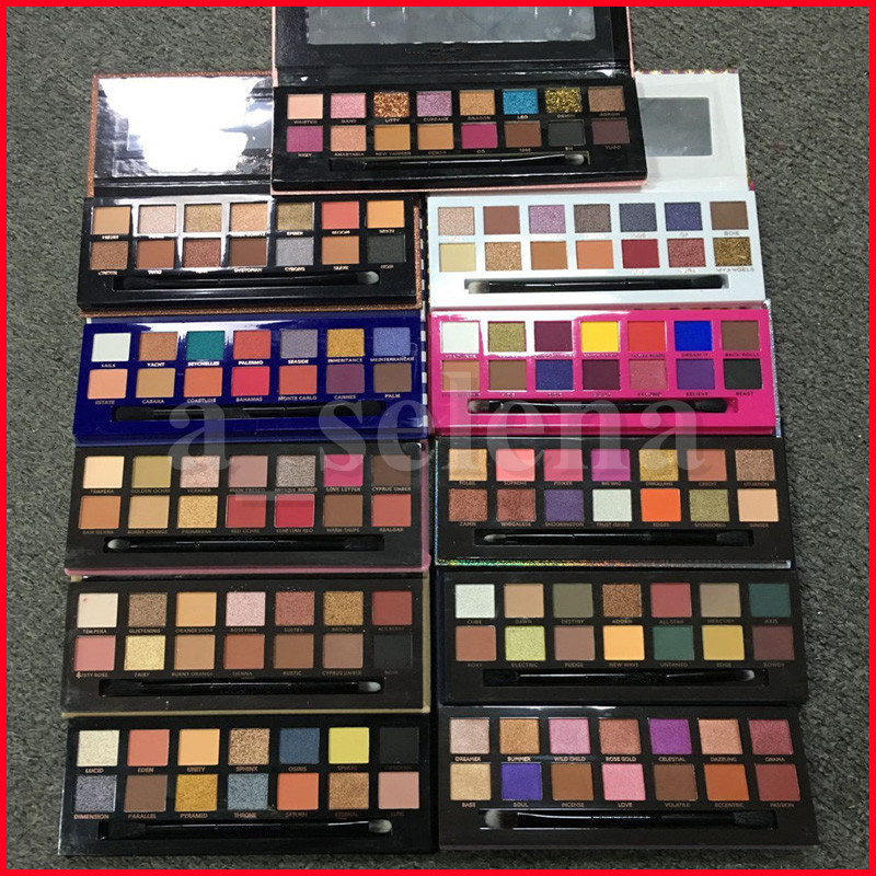 Eye Makeup Matte Shimmer Eyeshadow Palette Stripe Rose Gold Soft Modern 14 Color shadows Pressed Powder Palettes 11 Styles, Multi
Eye Makeup Matte Shimmer Eyeshadow Palette Stripe Rose Gold Soft Modern 14 Color shadows Pressed Powder Palettes 11 Styles, Multi