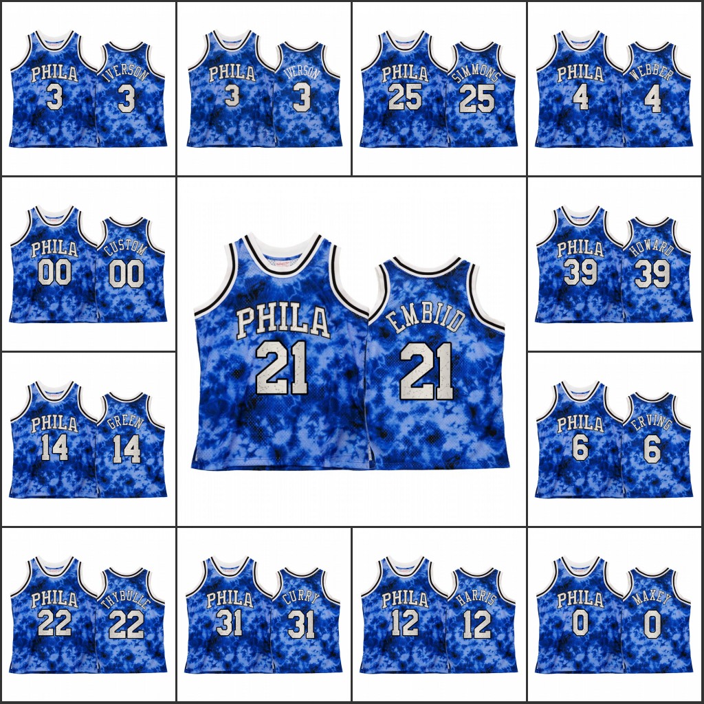 Men Philadelphia 76ers''Dwight Howard Matisse Thybulle Joel Embiid Ben Simmons Custom Galaxy Constellation Jersey Royal Vintage
Men Philadelphia 76ers''Dwight Howard Matisse Thybulle Joel Embiid Ben Simmons Custom Galaxy Constellation Jersey Royal Vintage
