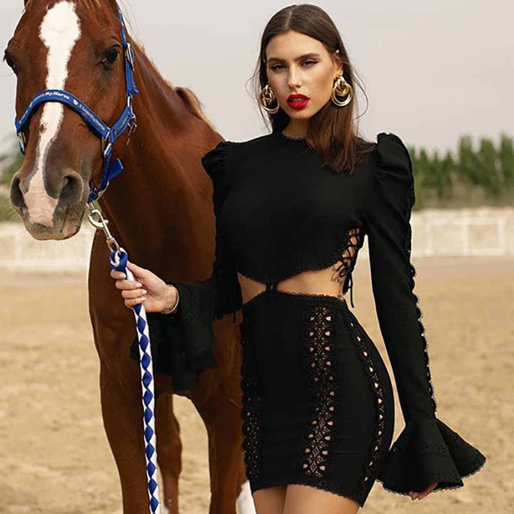 Ocstrade Bandage Dress for Women Arrival Summer Black Long Sleeve Bodycon Sexy Lace Party Club Outfits 210527, White
Ocstrade Bandage Dress for Women Arrival Summer Black Long Sleeve Bodycon Sexy Lace Party Club Outfits 210527, White