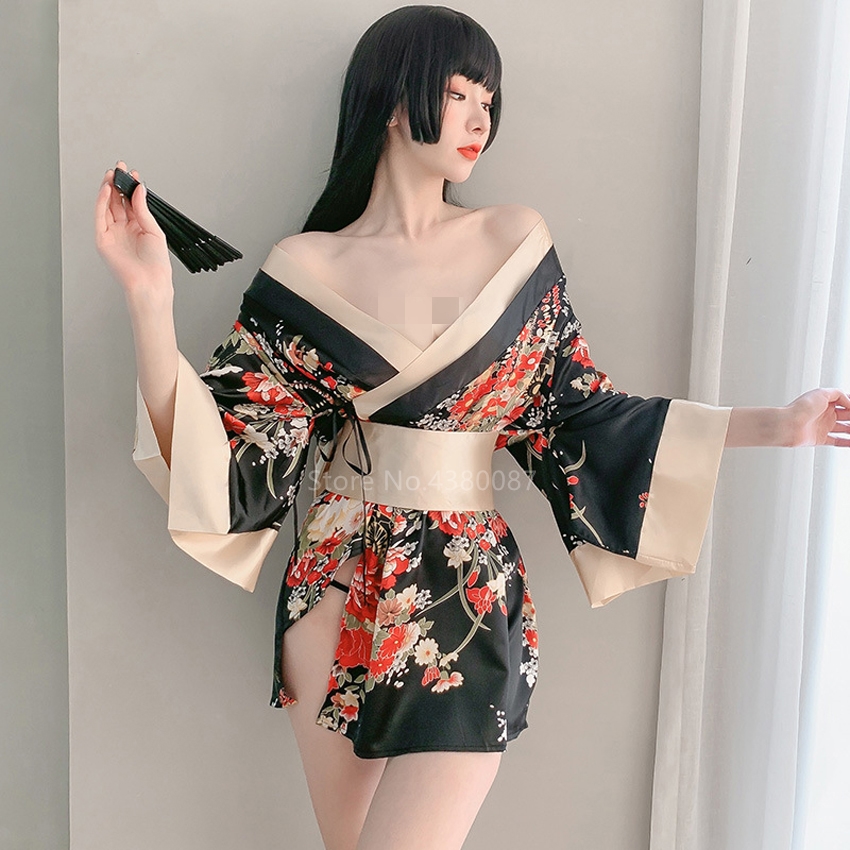 Japanese Kimono Dress for Women Cardigan Sexy Floral Print Yukata Asian Obi Sleepwear Traditional Geisha Robe Vintage Clothes
Japanese Kimono Dress for Women Cardigan Sexy Floral Print Yukata Asian Obi Sleepwear Traditional Geisha Robe Vintage Clothes