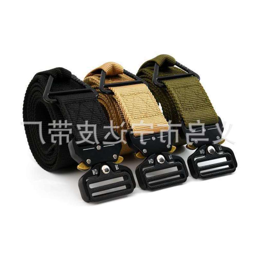 Belt Cobra buckle tactical drop plate army fan men's armed nylon canvas belt, Black;brown
Belt Cobra buckle tactical drop plate army fan men's armed nylon canvas belt, Black;brown