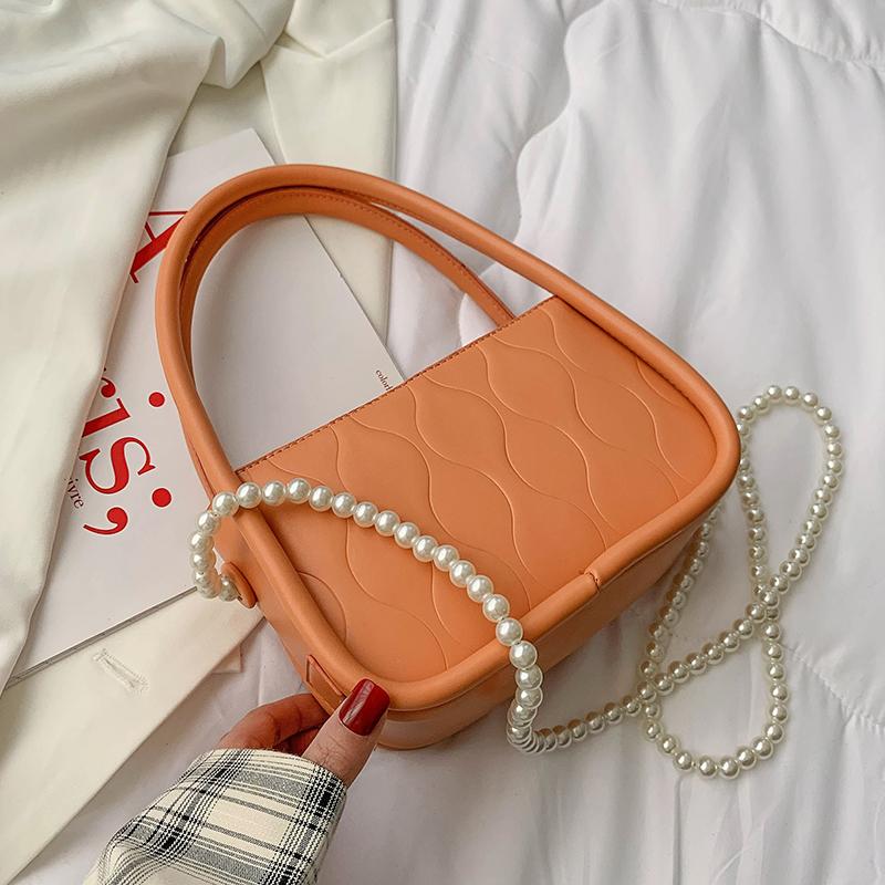 High Quality PU Leather Women Crossbody Bag Pearl Chain Female Small Square Shoulder Bags Portable Fashion Ladies Purse Handbags, Black
High Quality PU Leather Women Crossbody Bag Pearl Chain Female Small Square Shoulder Bags Portable Fashion Ladies Purse Handbags, Black