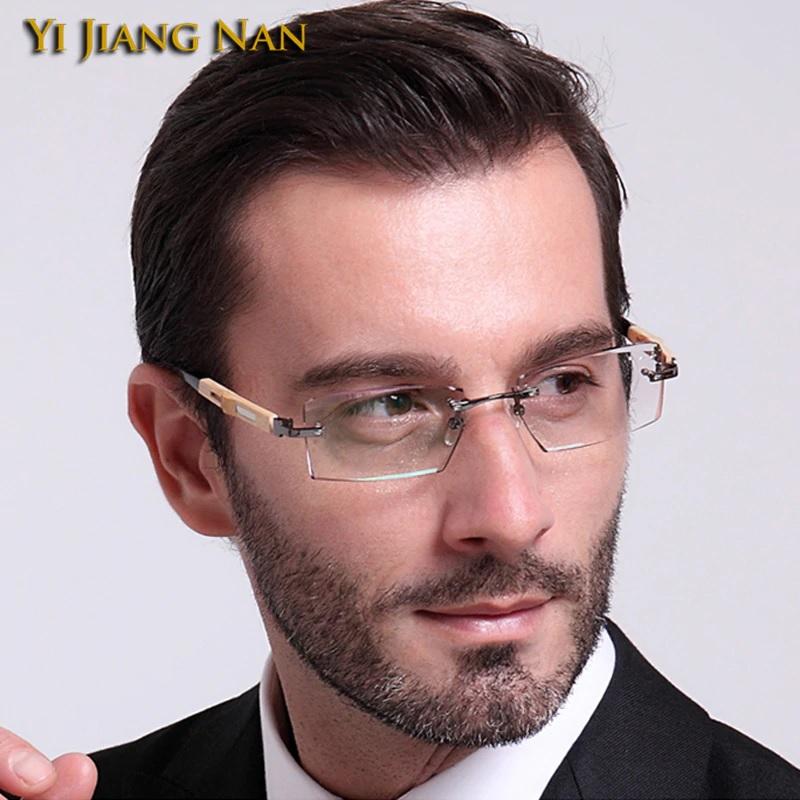Fashion Sunglasses Frames Pure Titanium Diamond Cutting Prescription Glasses Frame Men Bamboo Wood Temple Quality IP Plating Lunette De Vue
Fashion Sunglasses Frames Pure Titanium Diamond Cutting Prescription Glasses Frame Men Bamboo Wood Temple Quality IP Plating Lunette De Vue
