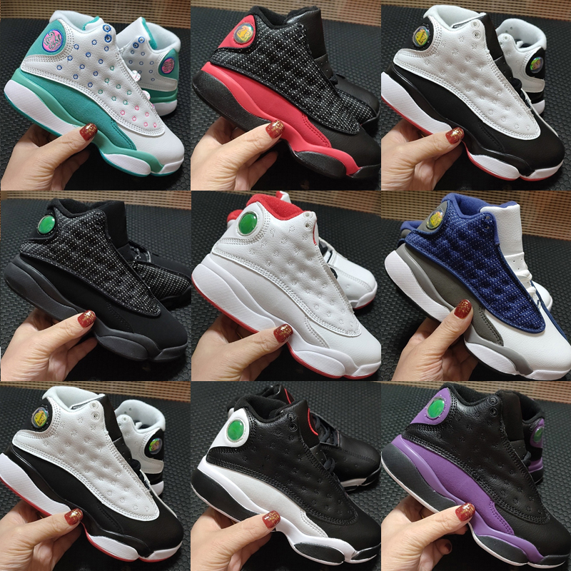 Sneakers Boys Jumpman 13 OG Black Cat 3M Reflect Kids Shoes Children girls 13s Basketball Shoes Big Sports white green Youth Size EU28-35, As photo 1
Sneakers Boys Jumpman 13 OG Black Cat 3M Reflect Kids Shoes Children girls 13s Basketball Shoes Big Sports white green Youth Size EU28-35, As photo 1
