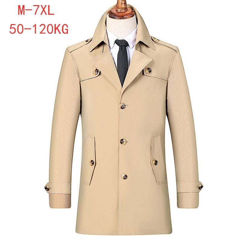7XL Business Suits Men's Plus Size Slim Trench Coat Korean Style Classic Fashion Casual Windbreaker Jacket Male Brand Clothing Coats, Black
7XL Business Suits Men's Plus Size Slim Trench Coat Korean Style Classic Fashion Casual Windbreaker Jacket Male Brand Clothing Coats, Black