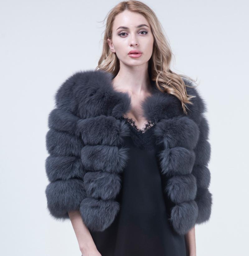 Women's Fur & Faux JANEFUR Real Coat Thick Warm Half Sleeve Women Winter Short-Length Jacket, Black
Women's Fur & Faux JANEFUR Real Coat Thick Warm Half Sleeve Women Winter Short-Length Jacket, Black