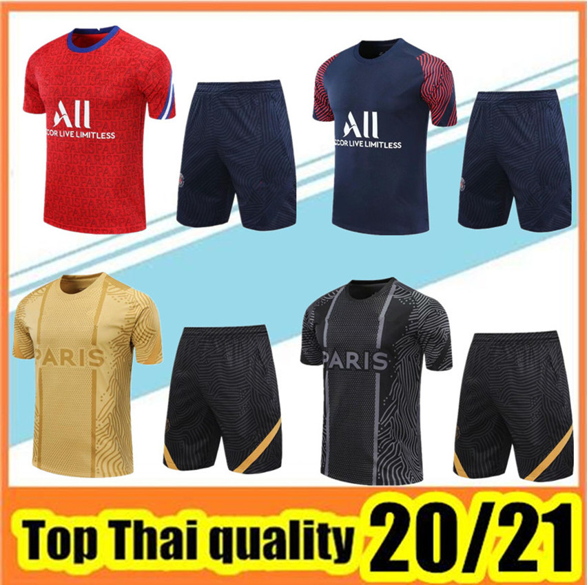 2021 Men Short sleeve tracksuit training suit 20 21 t-shirt + pants football uniform set, ⑯
2021 Men Short sleeve tracksuit training suit 20 21 t-shirt + pants football uniform set, ⑯