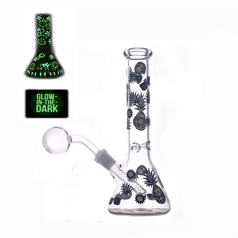 10inch tall Glow in the Dark Hand painted Bongs Luminous Glass Beaker Bong Water Pipe Dab Oil Rig 14mm tobacco oil rig bowl
10inch tall Glow in the Dark Hand painted Bongs Luminous Glass Beaker Bong Water Pipe Dab Oil Rig 14mm tobacco oil rig bowl