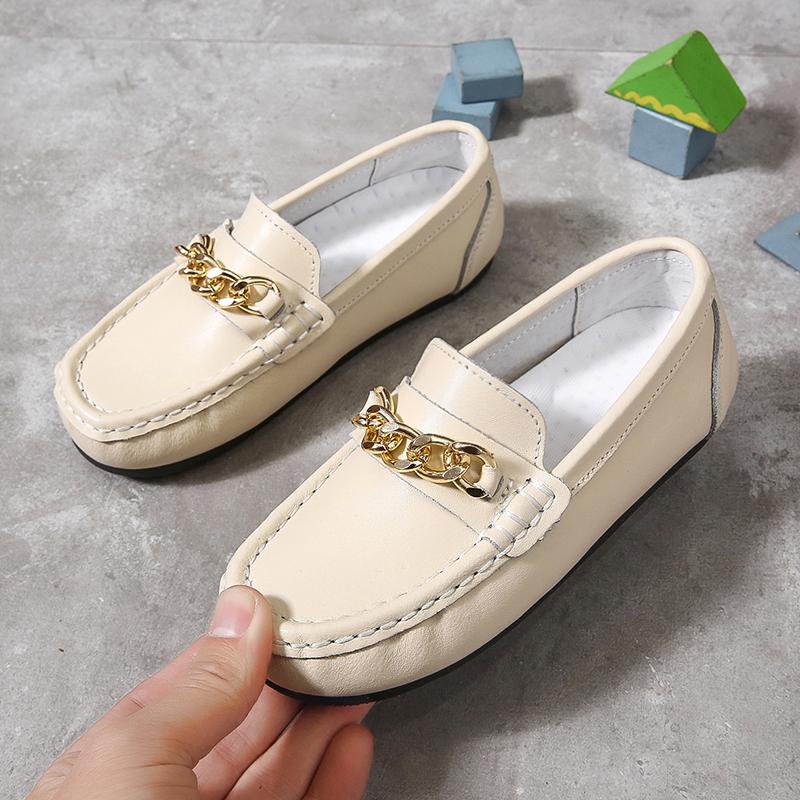 Flat Shoes Children's Baby Boys Girls Leather Chain Luxury Kids Loafers Moccasins Soft Flats Casual Boat Wedding Autumn, 168
Flat Shoes Children's Baby Boys Girls Leather Chain Luxury Kids Loafers Moccasins Soft Flats Casual Boat Wedding Autumn, 168