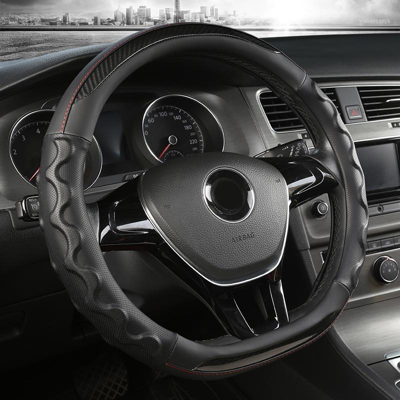 Steering Wheel Covers Leather Carbon Fiber Car-styling Accessories For Kicks 2022-2022 P15 X-Trail T32 2014~2022
Steering Wheel Covers Leather Carbon Fiber Car-styling Accessories For Kicks 2022-2022 P15 X-Trail T32 2014~2022