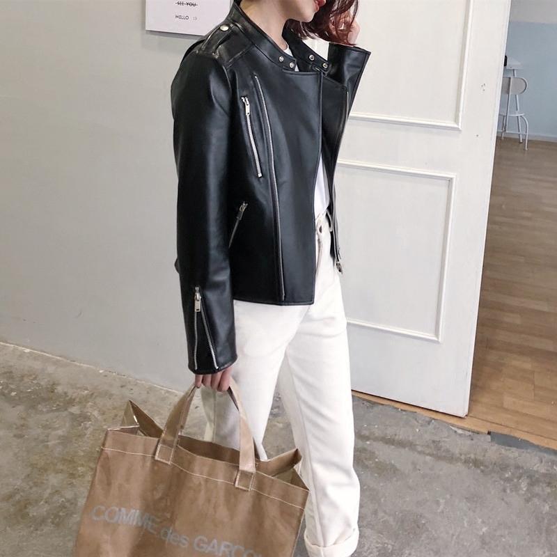 Women's Leather & Faux PTSLAN 2021 Arrivals Natural Sheepskin Motorbike Jackets Female Bomber Luxury Genuine Lambskin Clothes P3948, Black
Women's Leather & Faux PTSLAN 2021 Arrivals Natural Sheepskin Motorbike Jackets Female Bomber Luxury Genuine Lambskin Clothes P3948, Black