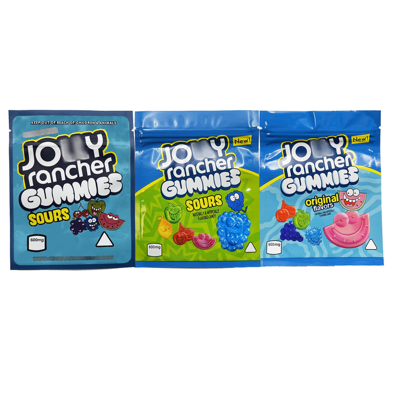 Joker Jolly Edibles Mylar Bags Gummies Rancher 600mg Empty Ziplock Package Plastic Bag Resealable Holographic Zipper Packaging
Joker Jolly Edibles Mylar Bags Gummies Rancher 600mg Empty Ziplock Package Plastic Bag Resealable Holographic Zipper Packaging