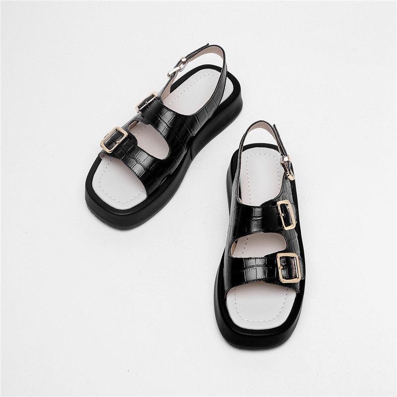 Sandals woman genuine leather sandals fashion casual platform summer buckles belts handcrafted women's shoes open-toed 02L9, 1# shoe box
Sandals woman genuine leather sandals fashion casual platform summer buckles belts handcrafted women's shoes open-toed 02L9, 1# shoe box