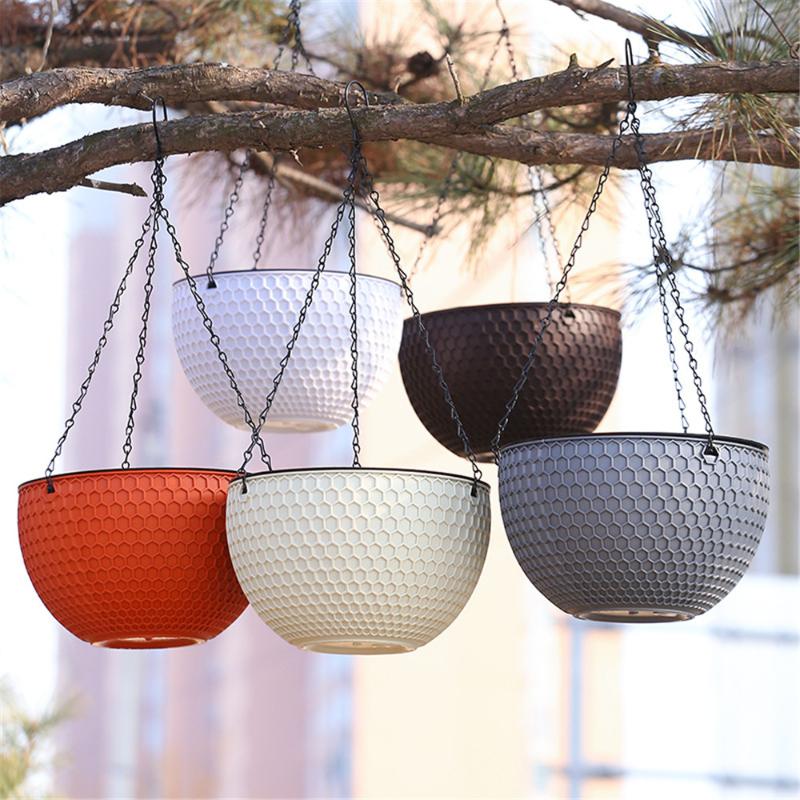 Planters & Pots Resin Hanging Plant Basket Hang Flower Pot Hanger Outdoor Holder For Wall Decoration Garden
Planters & Pots Resin Hanging Plant Basket Hang Flower Pot Hanger Outdoor Holder For Wall Decoration Garden