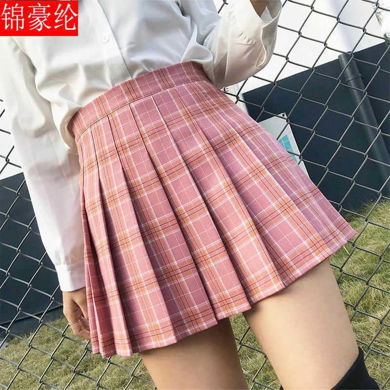 Pleated skirt female student short autumn and winter high-waist A-line anti-empty plaid sweet girl 210526, Black
Pleated skirt female student short autumn and winter high-waist A-line anti-empty plaid sweet girl 210526, Black