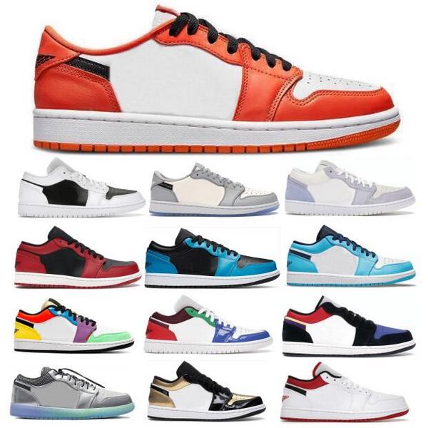 Jumpman 1 1s Low Mens Women Basketball Shoes Starfish Panda Paris UNC SE Tropical Twist Reverse Bred 2021 Top Qualit Zapatos Trainers Sneakers, Grey
Jumpman 1 1s Low Mens Women Basketball Shoes Starfish Panda Paris UNC SE Tropical Twist Reverse Bred 2021 Top Qualit Zapatos Trainers Sneakers, Grey