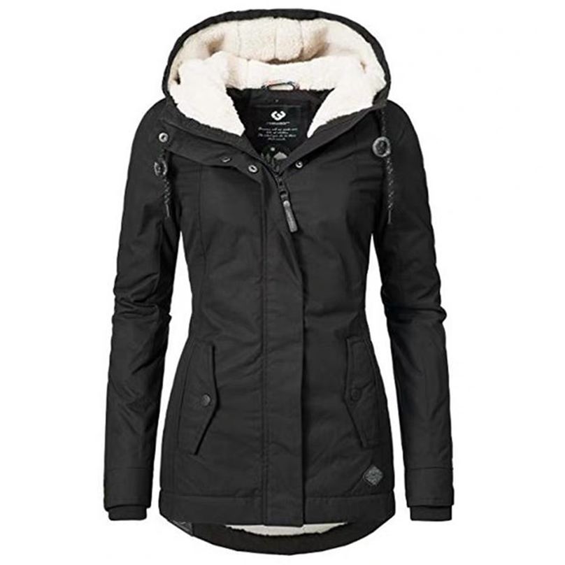 Waterproof Thickend Harajuku Women Jackets Winter Elegant Fashion Plus Size Parkas Hoodies Long Sleeve Cotton Coat Femmle 211018, Black
Waterproof Thickend Harajuku Women Jackets Winter Elegant Fashion Plus Size Parkas Hoodies Long Sleeve Cotton Coat Femmle 211018, Black