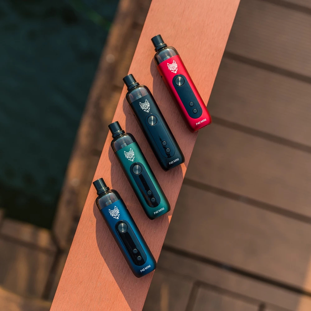 Snowwolf P40 pod Mini vape Electronic cigarette kit battery 1100 mAh 5V/2A quick charge pods 5ML Aluminum alloy+PCTG Intelligent Constant power Output
Snowwolf P40 pod Mini vape Electronic cigarette kit battery 1100 mAh 5V/2A quick charge pods 5ML Aluminum alloy+PCTG Intelligent Constant power Output