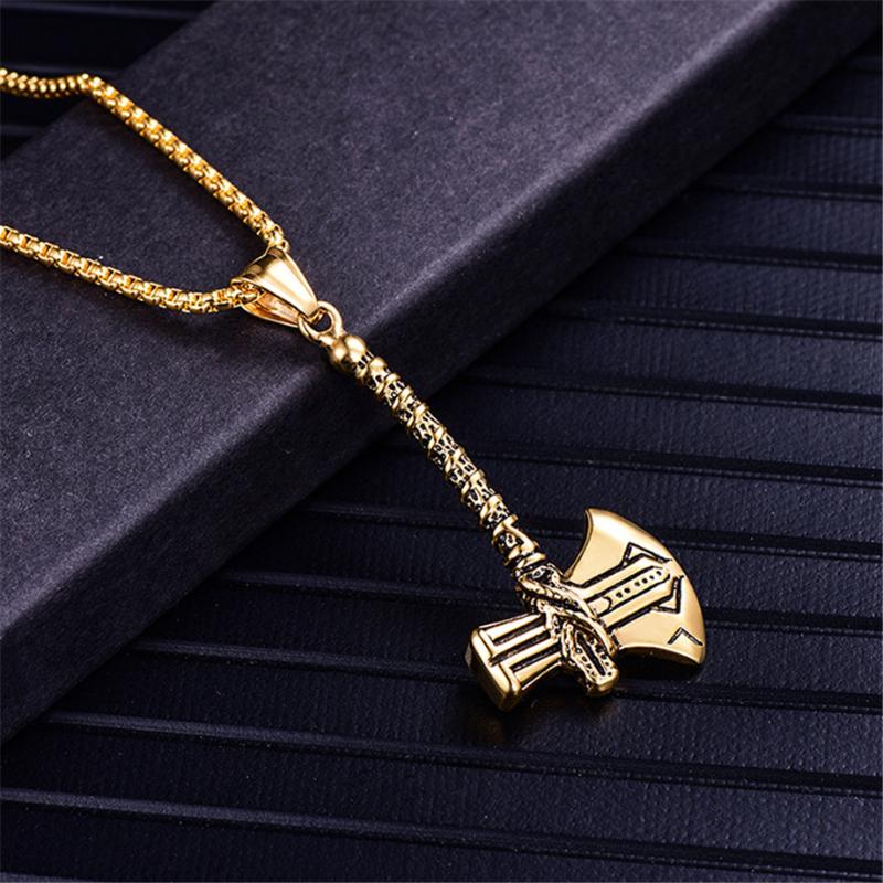 Pendant Necklaces 316L Stainless Steel Metal Firefighter Fireman Fire Axe Hatchet Necklace Punk Style Fashion Unisex Jewelry Gifts, Silver
Pendant Necklaces 316L Stainless Steel Metal Firefighter Fireman Fire Axe Hatchet Necklace Punk Style Fashion Unisex Jewelry Gifts, Silver