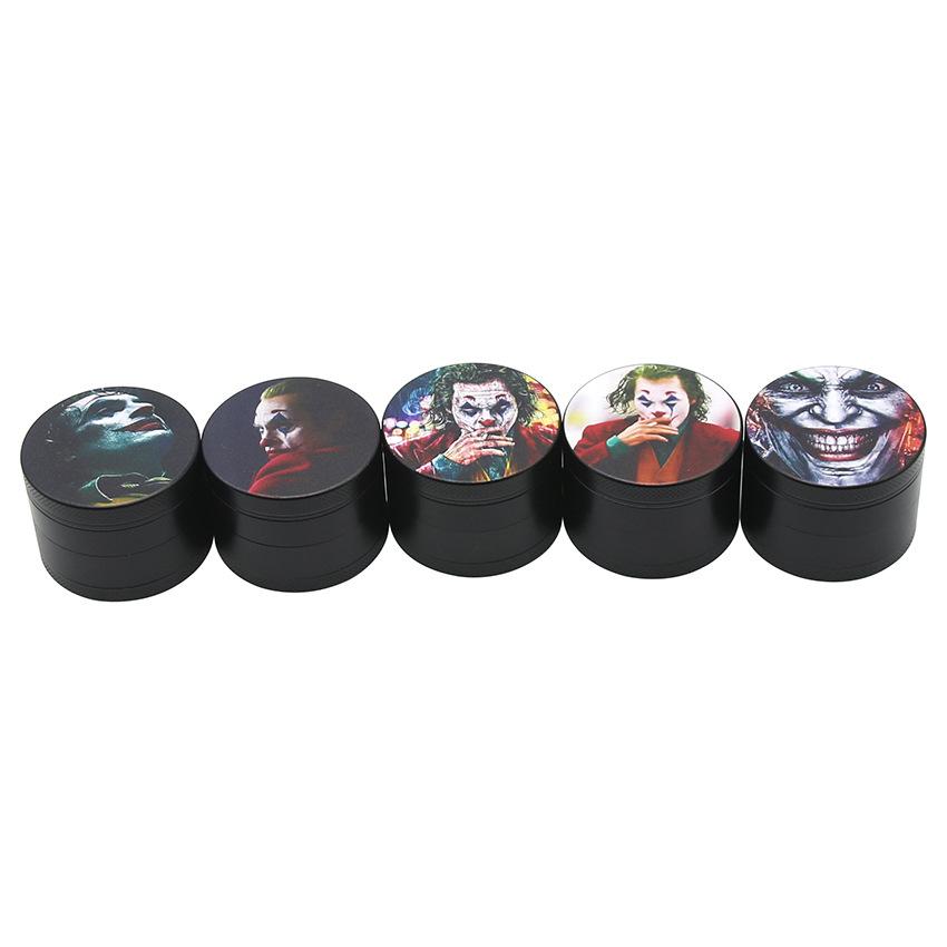 63mm Smoke grinder Flat dot pattern zinc alloy 4-layer clown metal grinders cigarette crusher smoking set
63mm Smoke grinder Flat dot pattern zinc alloy 4-layer clown metal grinders cigarette crusher smoking set