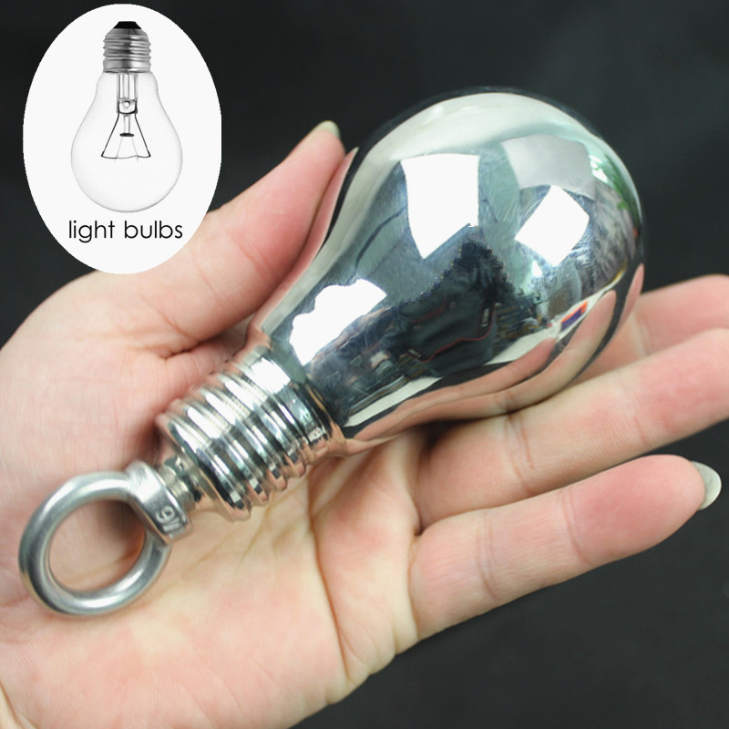 10 tailles Taille personnalisée Nouveau conception anal balle en acier inoxydable Dildo Anus Trainer Simulation Bulb Forme Dilator Dilator Backya