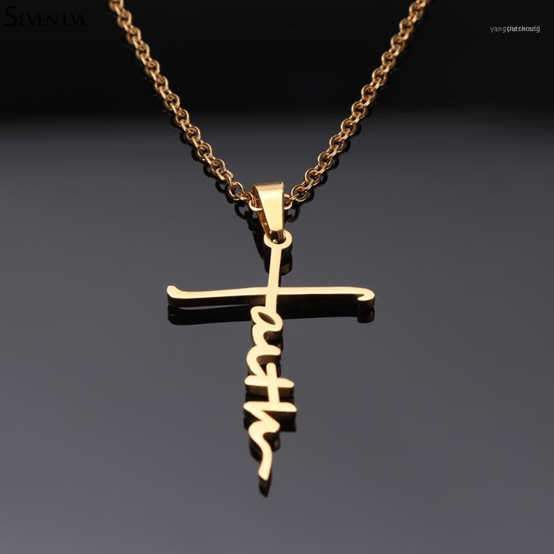 High Quality Stainless Steel Cross Pendant Necklace Titanium Plated Gold Chain Letter Jewelry Gift For Men Women1
High Quality Stainless Steel Cross Pendant Necklace Titanium Plated Gold Chain Letter Jewelry Gift For Men Women1