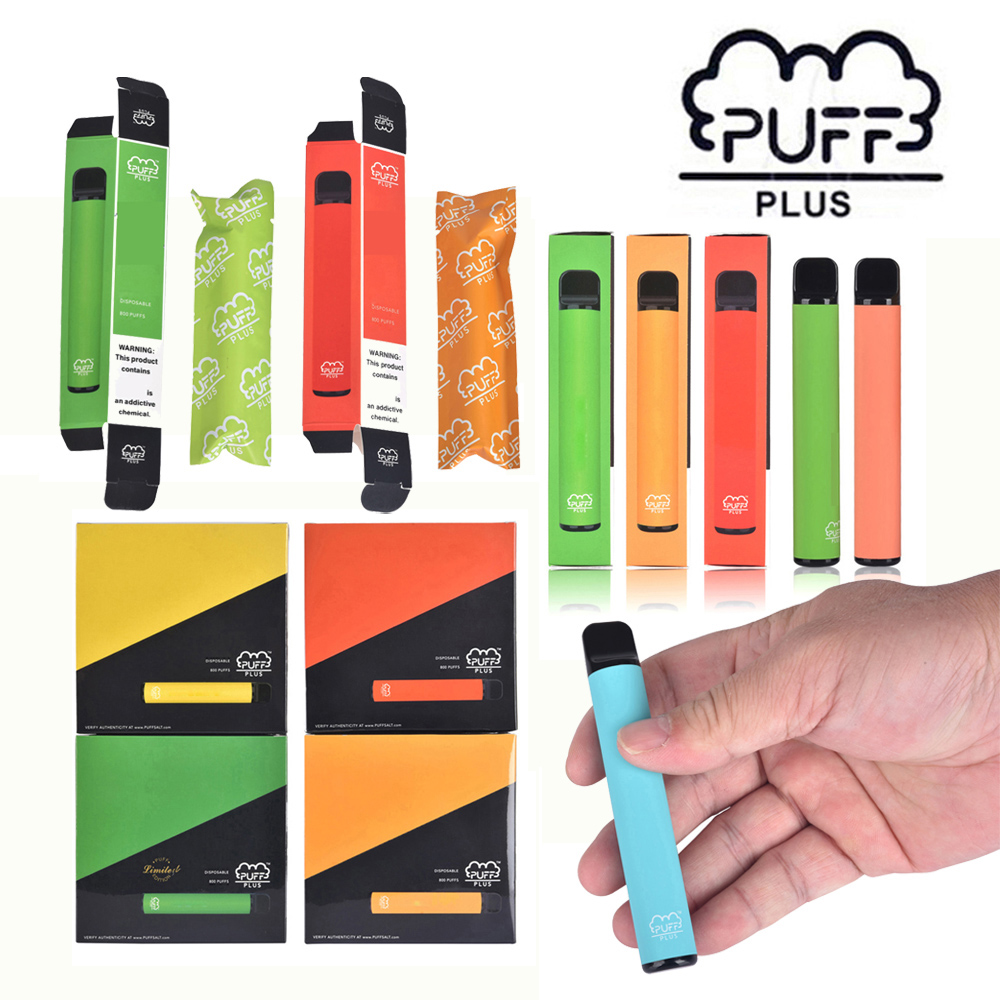 PUFF Bar Plus Disposable Vape Pen device Electronic Cigarette 800 Puffs 550mah 3.2ml Pod starter kit PK Bang XXL
PUFF Bar Plus Disposable Vape Pen device Electronic Cigarette 800 Puffs 550mah 3.2ml Pod starter kit PK Bang XXL