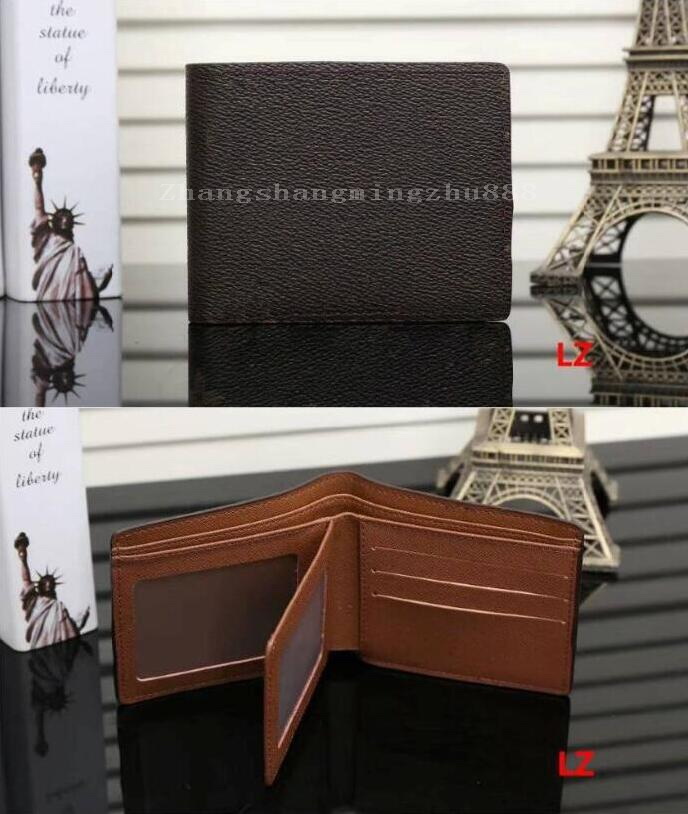 Women wallets Men Bifold Short Purse High Quality Leather Ladies Card holder Purses With Gift Box, Brown flower letter
Women wallets Men Bifold Short Purse High Quality Leather Ladies Card holder Purses With Gift Box, Brown flower letter