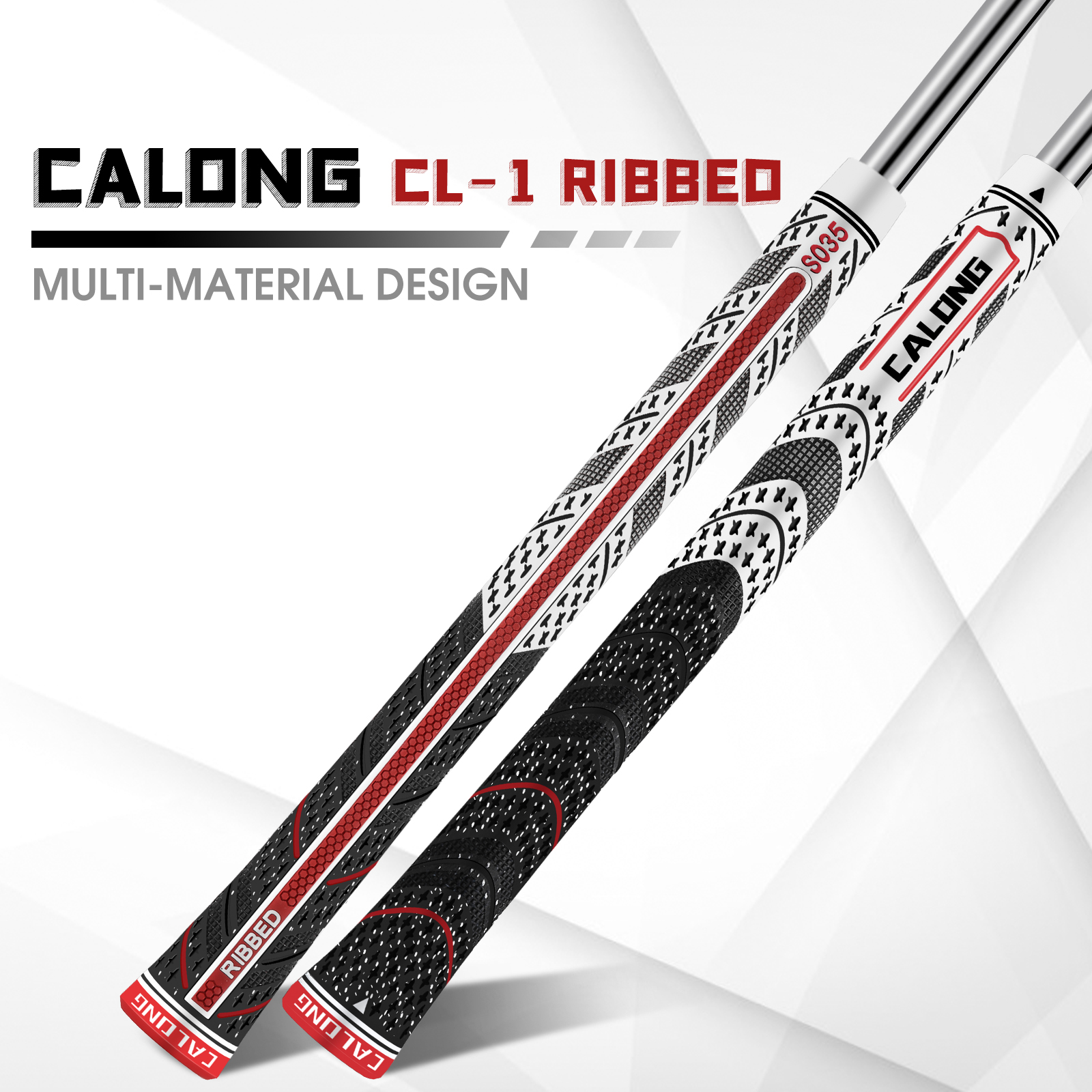 2021 CALONG Golf Grips Standard Midsize MultiCompound Grips With Back Ribbed Rubber and Cord Hybrid 13pcs Golf Club Grips
2021 CALONG Golf Grips Standard Midsize MultiCompound Grips With Back Ribbed Rubber and Cord Hybrid 13pcs Golf Club Grips
