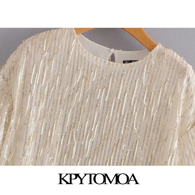 Women Chic Fashion Sequins Tassel Mini Dress O Neck Short Sleeve Female Dresses Vestidos Mujer 210420