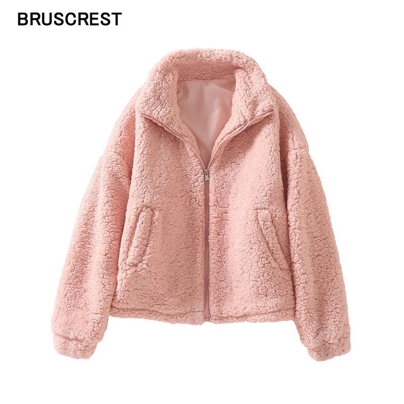 Women' Jackets Winter Jacket Women Faux Fur Coat Vintage Streetwear Warm Coats Teddy Korean Woman Clothes Pink 2021, Purple jacket
Women' Jackets Winter Jacket Women Faux Fur Coat Vintage Streetwear Warm Coats Teddy Korean Woman Clothes Pink 2021, Purple jacket