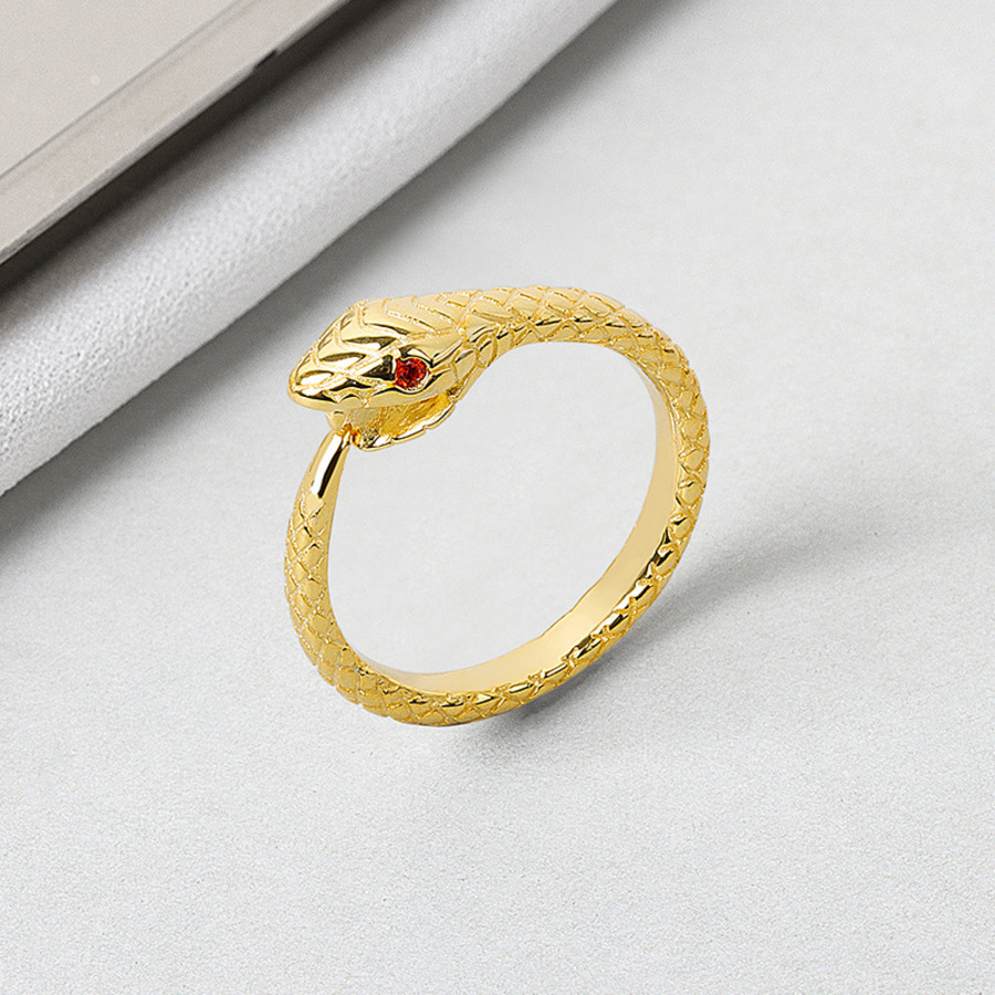 S925 Sterling Silver Snake Ring Women's Fashion Niche Design Index Finger Opening Adjustable Personality OWEM
S925 Sterling Silver Snake Ring Women's Fashion Niche Design Index Finger Opening Adjustable Personality OWEM