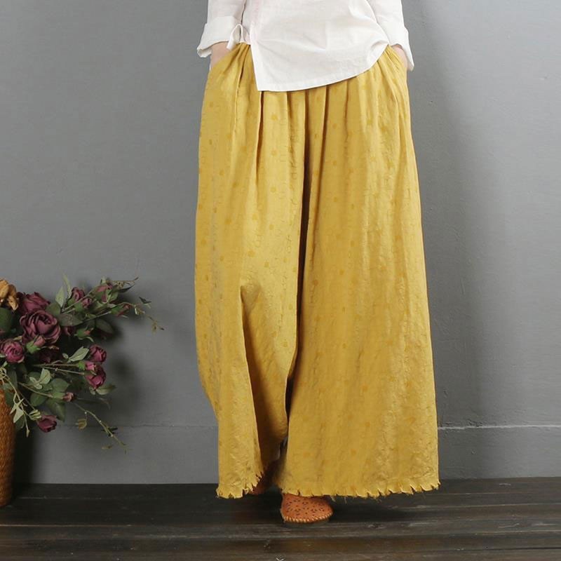 Women's Jeans Spring Autumn Arts Style Women Elastic Waist Cotton Linen Wide Leg Pants All-matched Casual Loose Trousers High Qual, Beige
Women's Jeans Spring Autumn Arts Style Women Elastic Waist Cotton Linen Wide Leg Pants All-matched Casual Loose Trousers High Qual, Beige