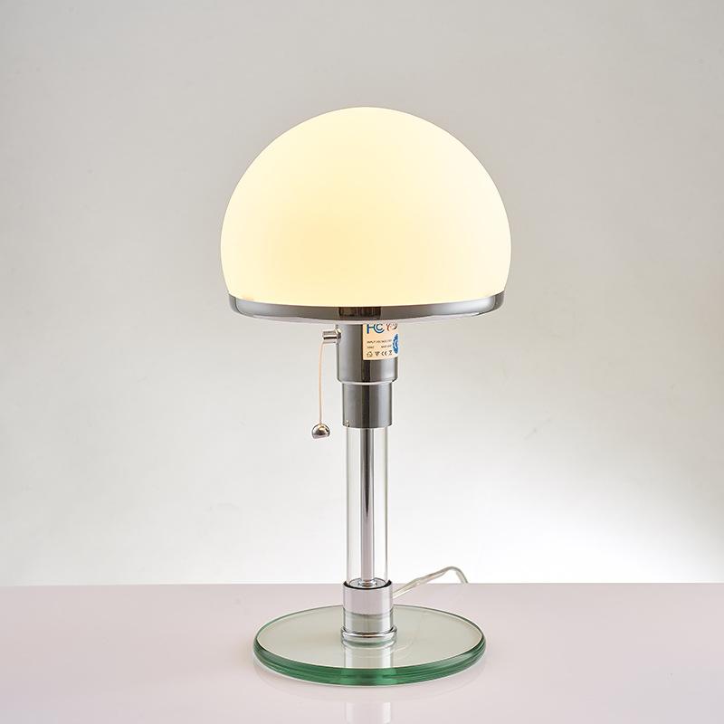 Danish Designer Bauhaus Lamp Nordic Bedroom Bedside Simple Glass Led Table For Living Room Desk Lamps от DHgate WW