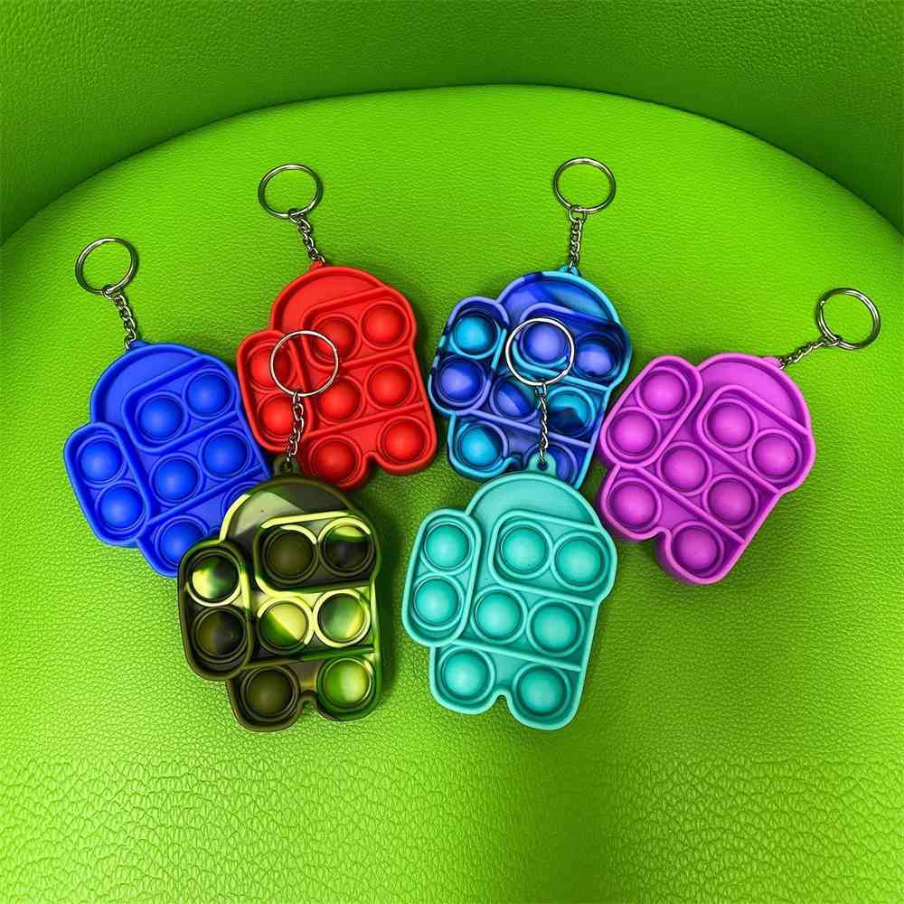 Tiktok Camouflage tie dye fidget toys bubble poppers board go bang simple dimple key ring push pop sensory finger toy Keychain bag Pendant
Tiktok Camouflage tie dye fidget toys bubble poppers board go bang simple dimple key ring push pop sensory finger toy Keychain bag Pendant
