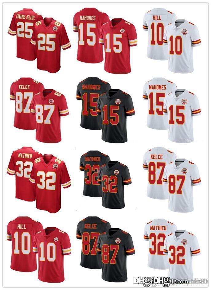Men Women Youth Kansas City Chiefs 15 Patrick Mahomes 10 Tyreek Hill 32 Tyrann Mathieu 87 Travis Kelce red Football Jerseys, Black;red
Men Women Youth Kansas City Chiefs 15 Patrick Mahomes 10 Tyreek Hill 32 Tyrann Mathieu 87 Travis Kelce red Football Jerseys, Black;red