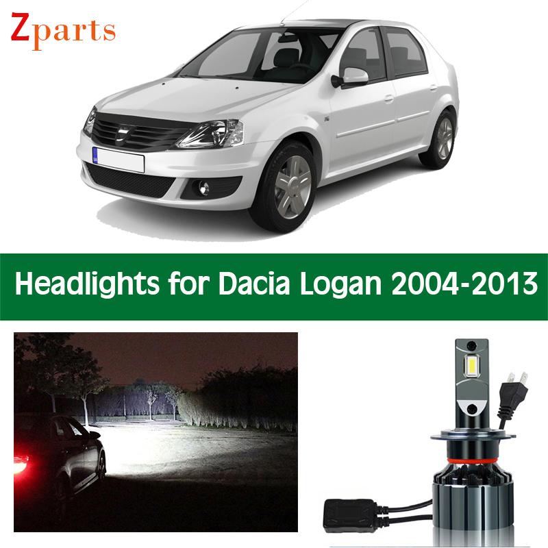 Car Headlights Headlamp Bulbs For 2004 - 2013 Dacia Logan LED Headlight Low High Beam Canbus Auto Lights Lamp 12V 6000K Accessories
Car Headlights Headlamp Bulbs For 2004 - 2013 Dacia Logan LED Headlight Low High Beam Canbus Auto Lights Lamp 12V 6000K Accessories