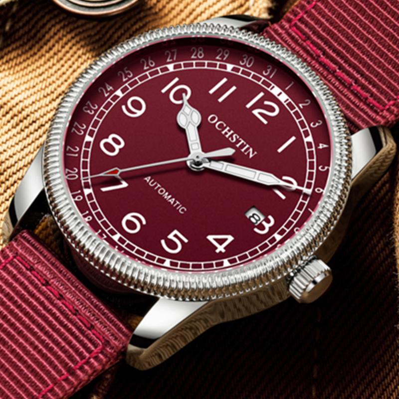 Wristwatches OCHSTIN Mechanical Men's Waterproof Luminous Hands Sport Watches Automatic Watch Man Top 2021, Red
Wristwatches OCHSTIN Mechanical Men's Waterproof Luminous Hands Sport Watches Automatic Watch Man Top 2021, Red