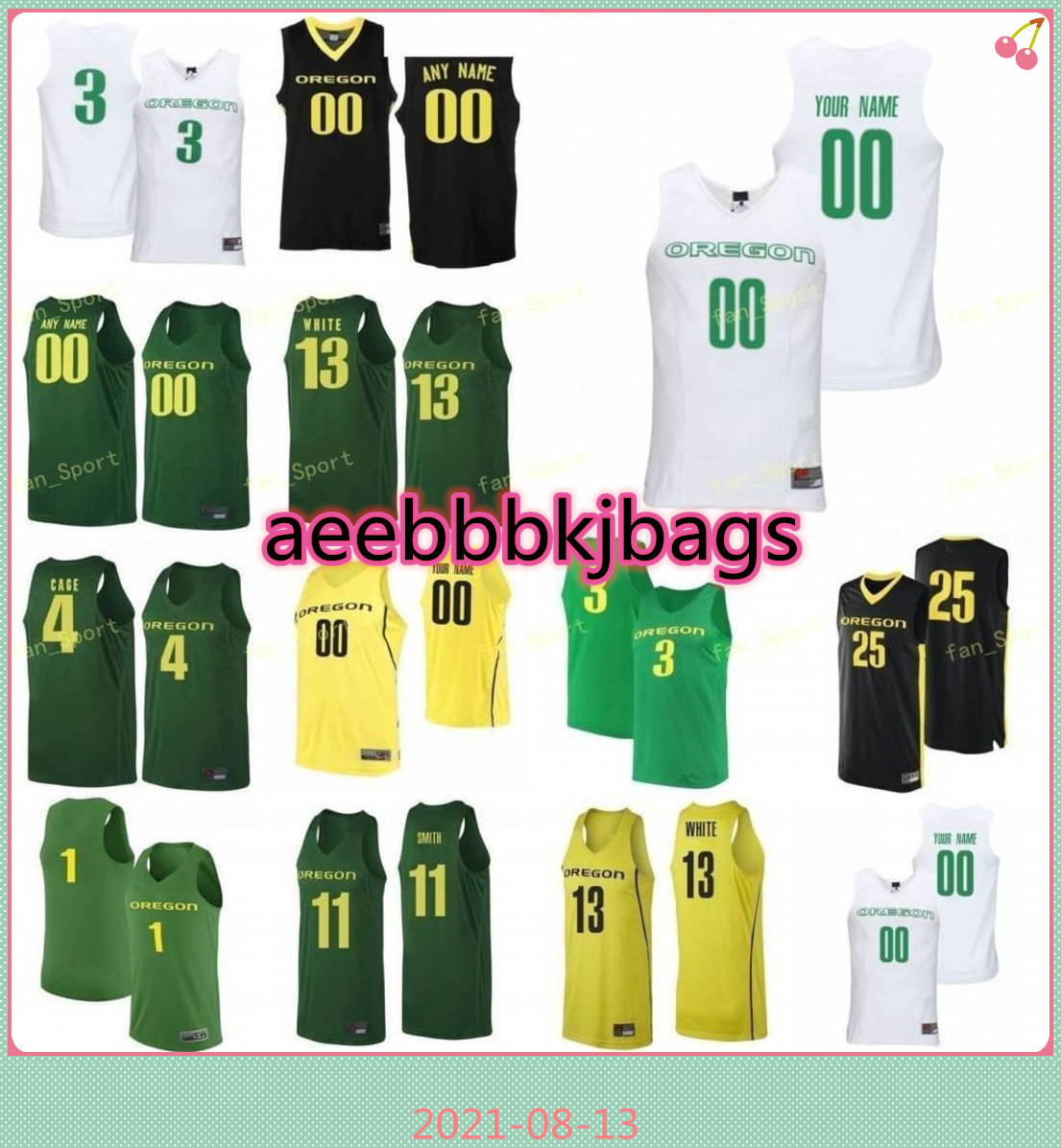 NCAA College Oregon Ducks Basketball Jersey Eddy Ionescu 5 Chris Duarte 50 Eric Williams Jr 54 Will Johnson 1 Bol Bell Custom Stitched, As
NCAA College Oregon Ducks Basketball Jersey Eddy Ionescu 5 Chris Duarte 50 Eric Williams Jr 54 Will Johnson 1 Bol Bell Custom Stitched, As
