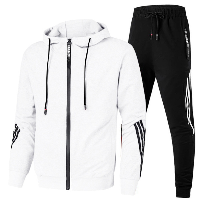 New Men's Sport Tracksuits Hoodies Fitness 2 Piece Suit Sportwear Jacket Sweatpants Jogging Set, Red
New Men's Sport Tracksuits Hoodies Fitness 2 Piece Suit Sportwear Jacket Sweatpants Jogging Set, Red