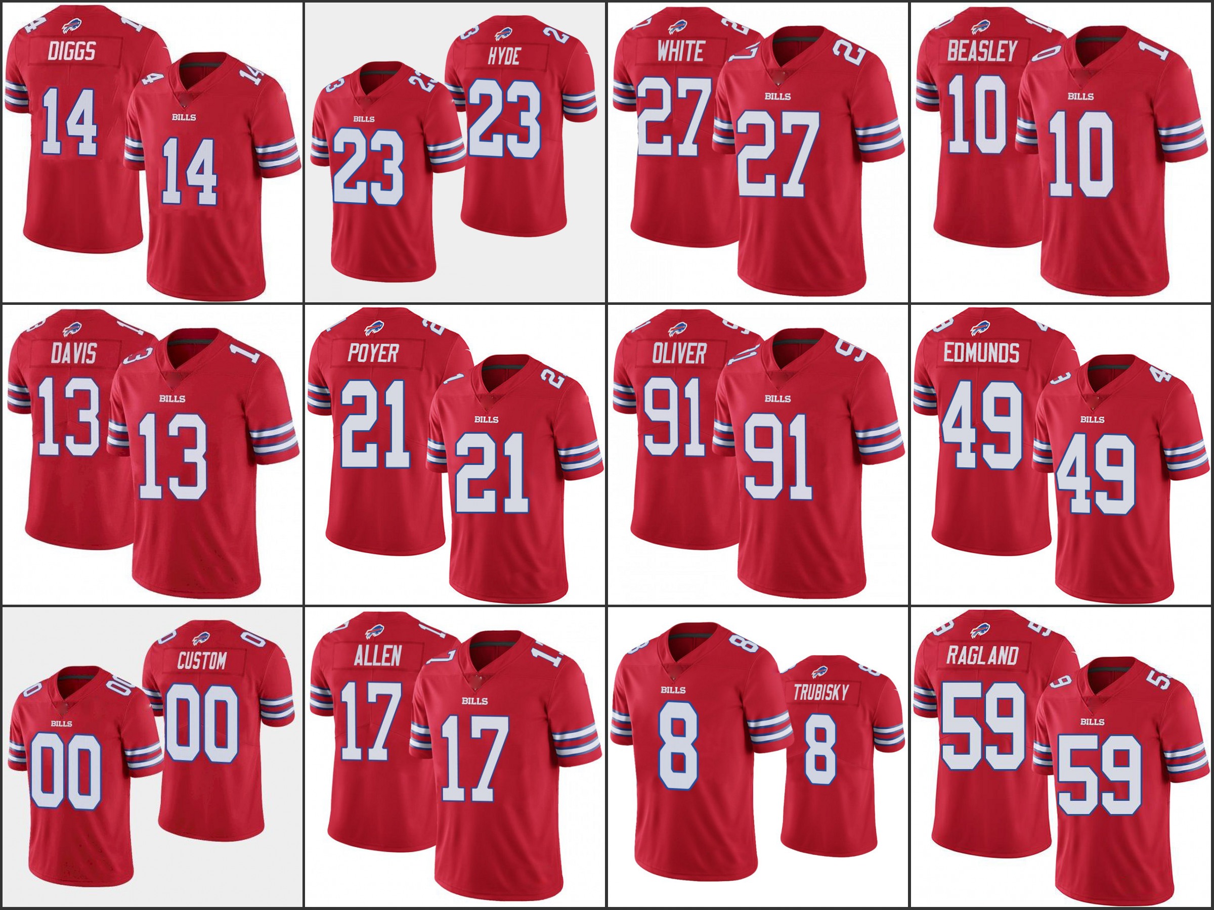 Men Buffalo's Bills's Women Youth #8 Mitchell Trubisky 17 Josh Allen 14 Stefon Diggs Custom Color Rush Limited Jersey Red
Men Buffalo's Bills's Women Youth #8 Mitchell Trubisky 17 Josh Allen 14 Stefon Diggs Custom Color Rush Limited Jersey Red