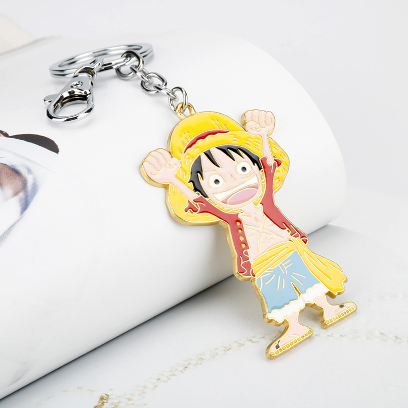 Metal Keyring Japan Cartoon Monkey D. Luffy Keychain Anime Luffy Figure Keyring Jewelry One Piece Theme Jewelry Gifts
Metal Keyring Japan Cartoon Monkey D. Luffy Keychain Anime Luffy Figure Keyring Jewelry One Piece Theme Jewelry Gifts