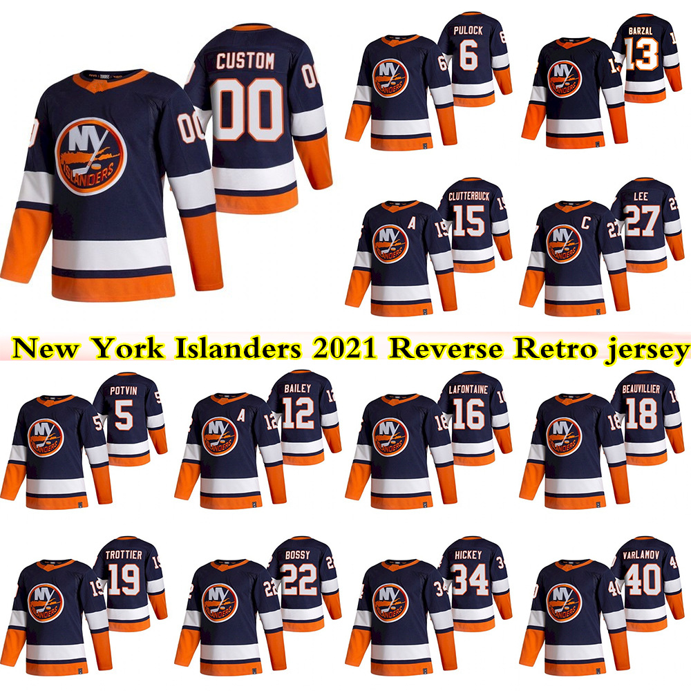 2021 Reverse Retro NewYork Islanders hockey jerseys 13 Mathew Barzal 27 Anders 6 Ryan Pulock 12 Josh Bailey 15 Cal Clutterbuck jersey, Navy blue 2021 reverse retro
2021 Reverse Retro NewYork Islanders hockey jerseys 13 Mathew Barzal 27 Anders 6 Ryan Pulock 12 Josh Bailey 15 Cal Clutterbuck jersey, Navy blue 2021 reverse retro