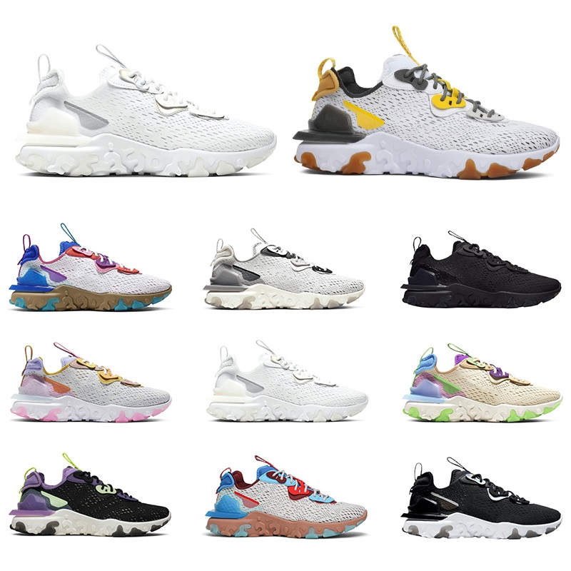 React Element Vision 55 87 Running Shoes Men Women Chaussures Triple Black White Iridescent Honeycomb Mens Trainers Sports Sneakers Runners, Gravity purple 36-45
React Element Vision 55 87 Running Shoes Men Women Chaussures Triple Black White Iridescent Honeycomb Mens Trainers Sports Sneakers Runners, Gravity purple 36-45