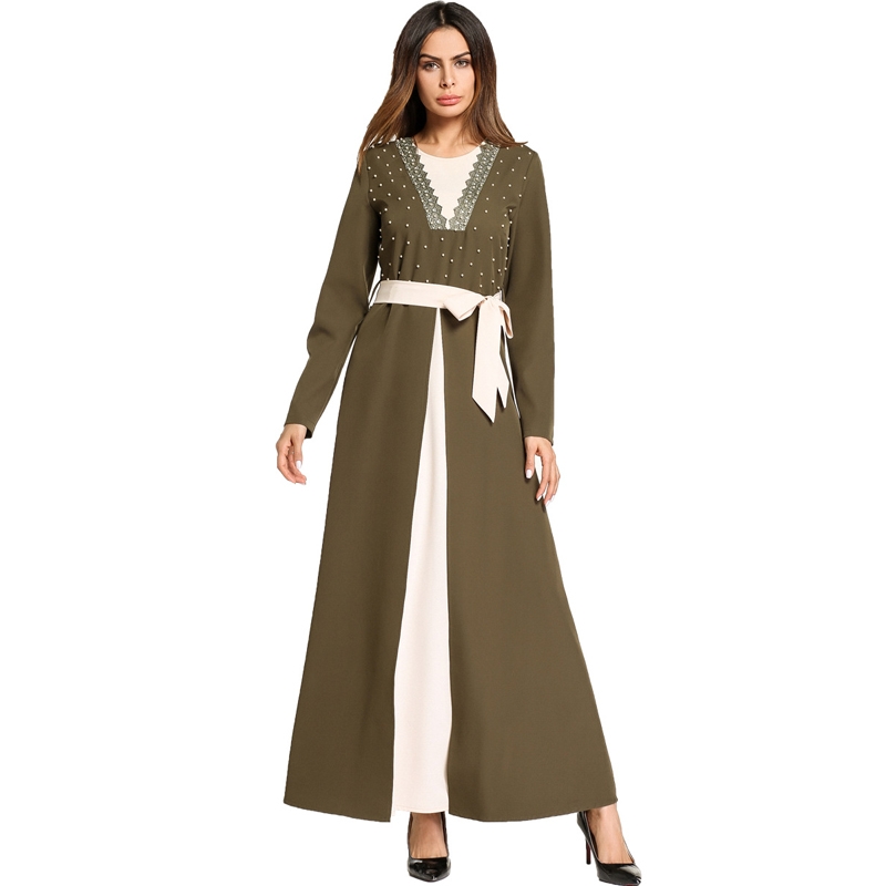Arabic Dubai Abaya Hijab Muslim Dress Turkish Dresses Islamic Clothing Abayas For Women Caftan Marocain Kaftan Robe Islam Elbise
Arabic Dubai Abaya Hijab Muslim Dress Turkish Dresses Islamic Clothing Abayas For Women Caftan Marocain Kaftan Robe Islam Elbise